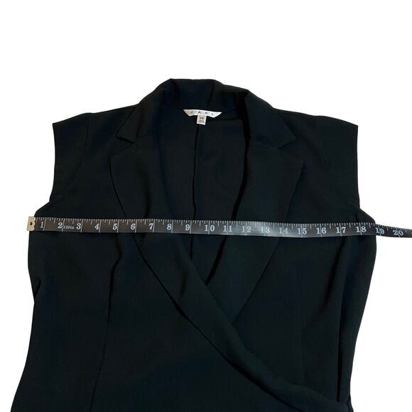 CAbi Pay Day Origami Crossover V-Neck Long Line Top Size XS Style 757 Office - Picture 8 of 10